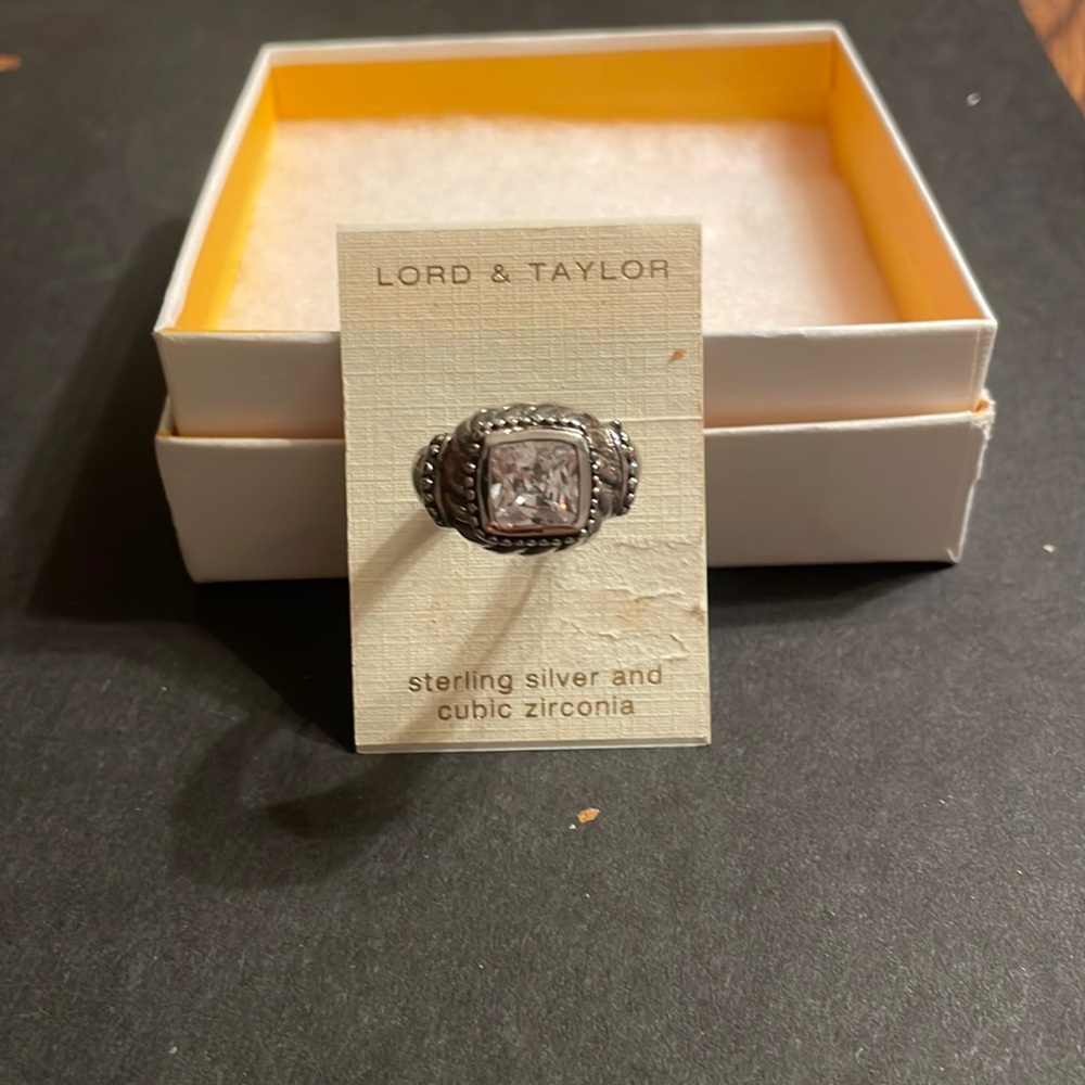 Sterling silver ring